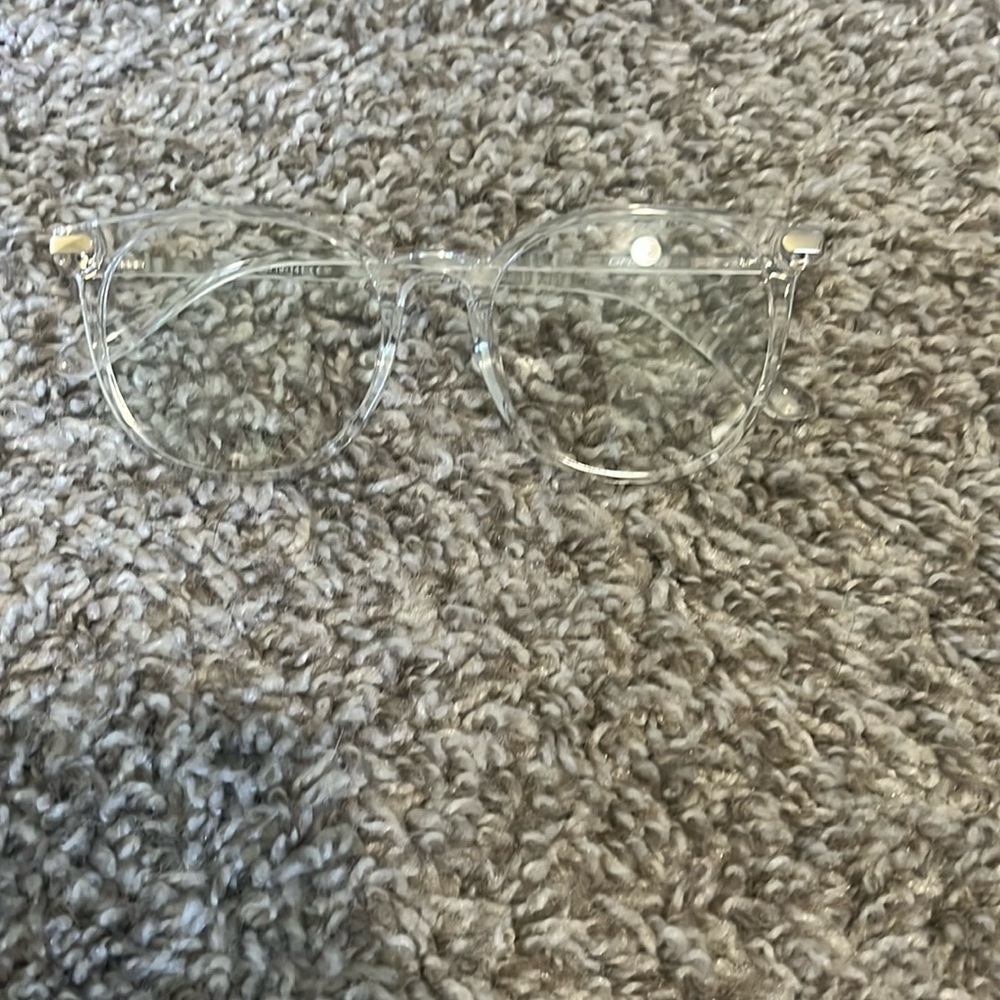 another pair of clear blue light glasses